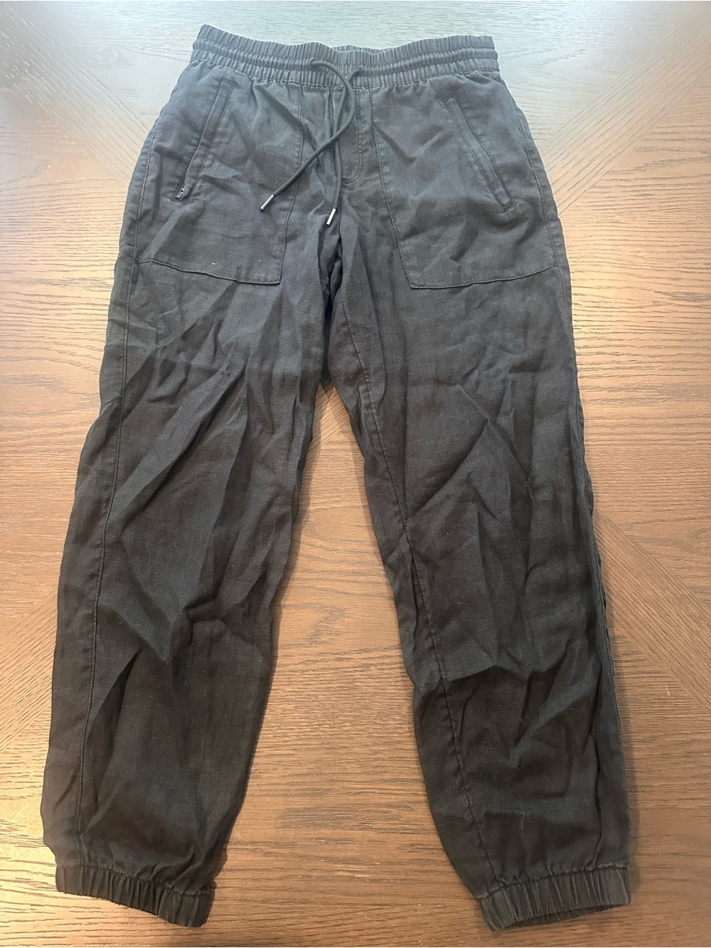 Athleta Black Drawstring Jogger Pants